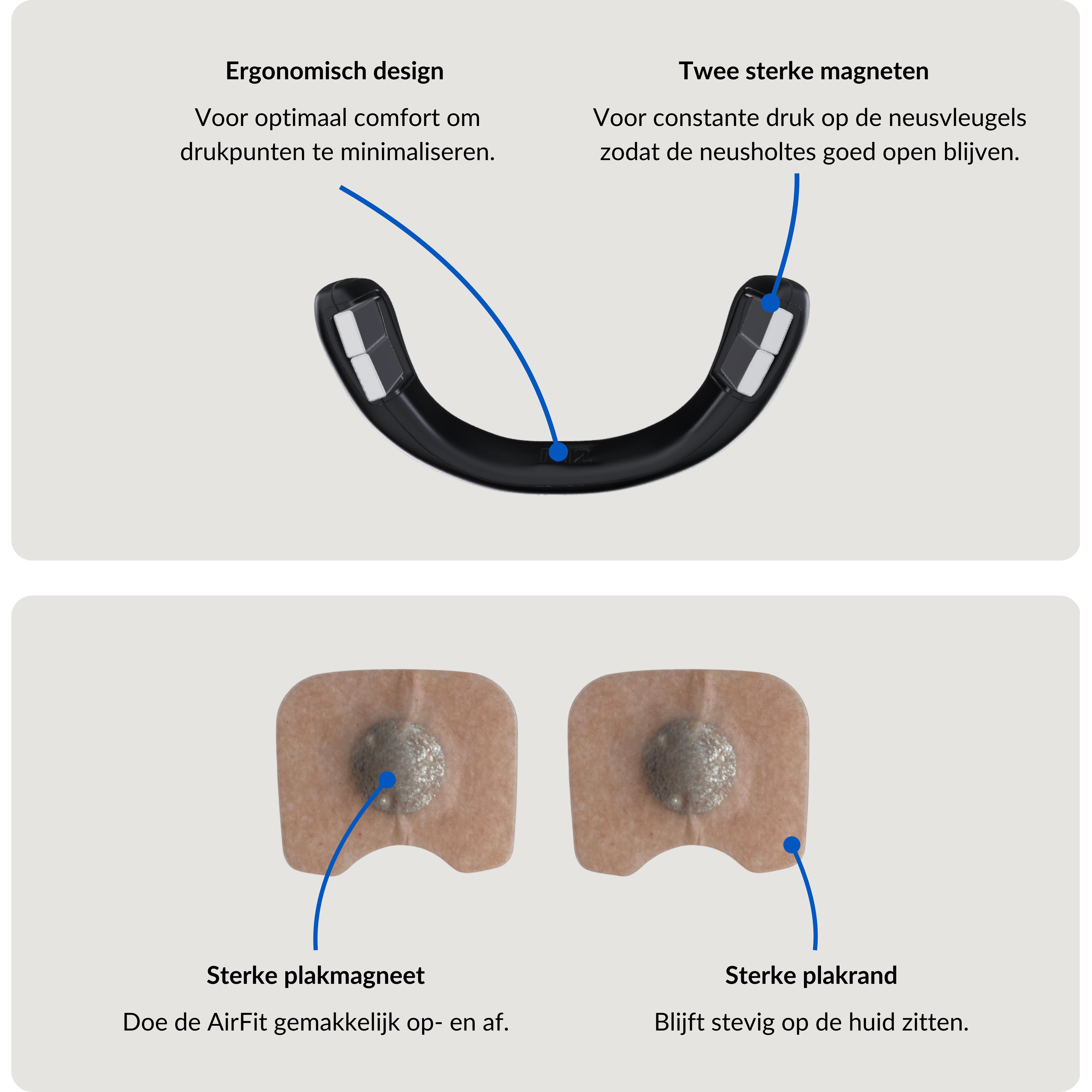 Magnetische Neusstrip